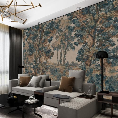 Quiet and secluded Forest Valley Landscape self-Adhesive Mural - Image 5