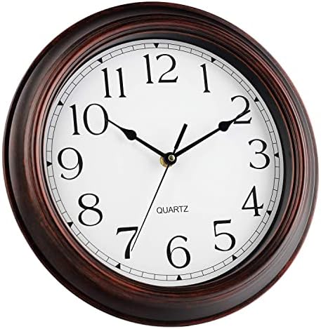 KECYET 12" Wall Clocks Battery Operated Silent - Image 2