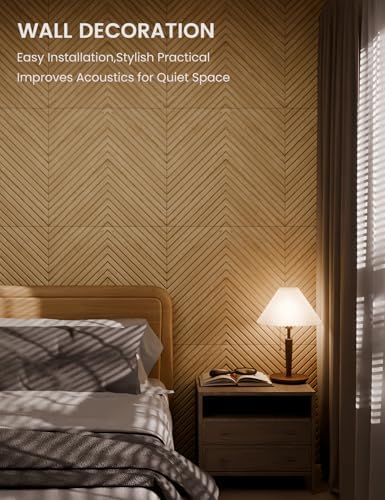 Fluxynara 6-Pack Large Felt Bulletin Board, Natural Oak Pyramid - Image 6