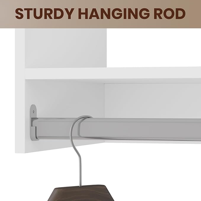 ROOMTEC Modular Closet System, Wooden Tower - Image 7