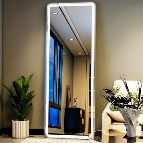 56" x 20" Rectangle Full Length Mirror by WISSMIELSHOME