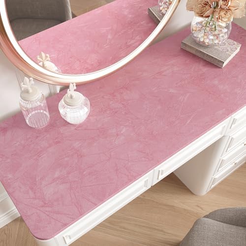 VEELIKE Bubblegum Pink Self Adhesive Crushed Velvet Fabric Roll - Image 5