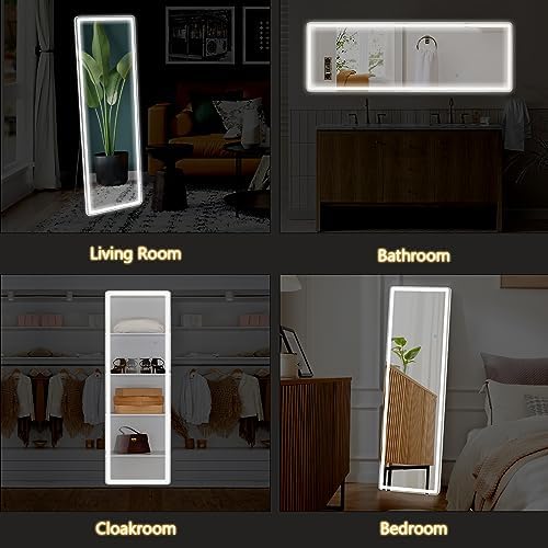Sweetcrispy 64"x21" Full Length Standing Mirror - Image 4