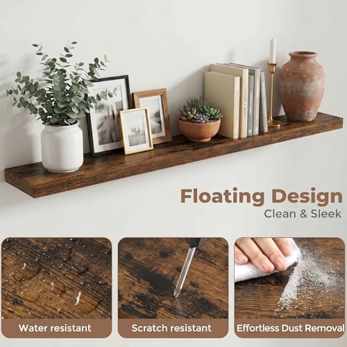 72 Inch Floating Shelves for Wall - Image 4
