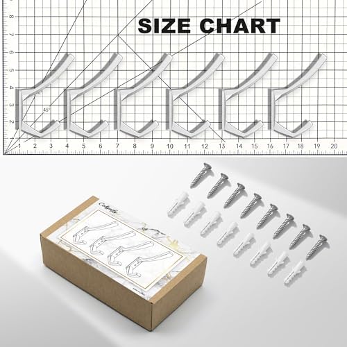 Heavy Duty Wall Hooks, 5 Inch Large Wall Mount Hooks - Image 6