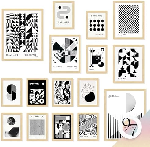 97 Decor Bauhaus Wall Art, 11x14 Unframed by 97Decor