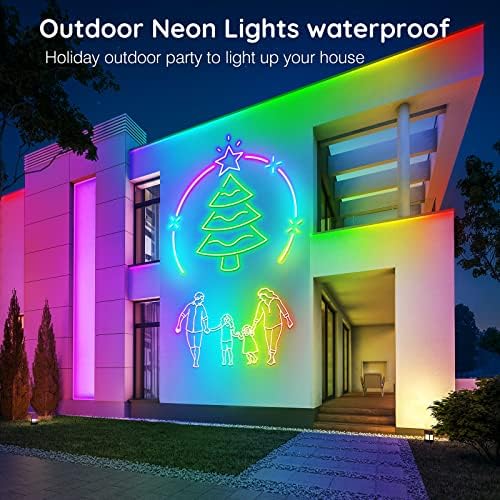 AILBTON 30Ft Neon Rope Lights, Flexible Led Rope Lights Control - Image 5