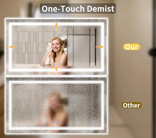 36"x72" LED Bathroom Mirror - Image 5