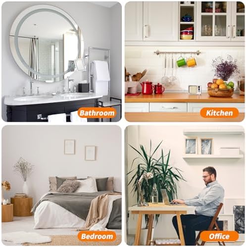 24PCS Picture Hangers Without Nails, Wall Hangers Without Nails, Adhesive Wall - Image 4