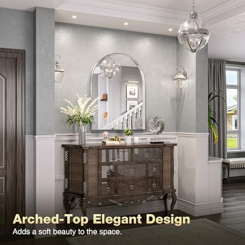 Brightify Arched Wall Mirror 22 x 30 Inch - Image 5
