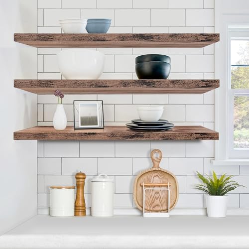 Sorbus Floating Shelves for Wall Storage - Image 2