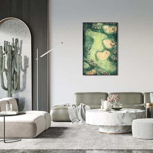 Vinatge Golf Wall Art Green Sports Poster Man Cave Room Decor Trendy Golf - Image 5