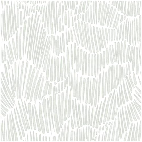 Theper Green Peel and Stick Wallpaper Modern Contact Paper 17.3"×787" by Theper