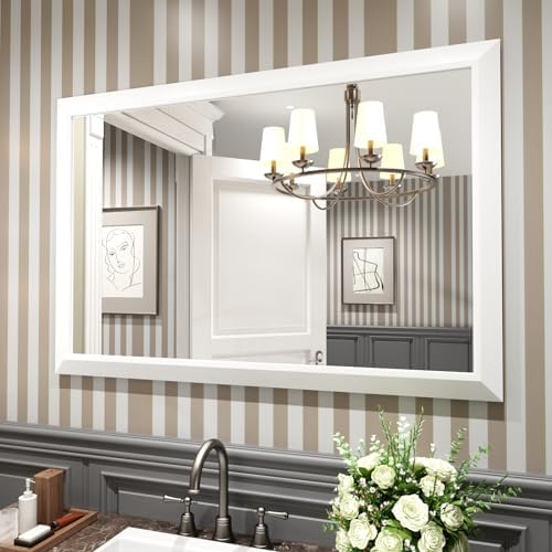 Amorho Bathroom Mirror for Wall 48x32 Inch by Amorho