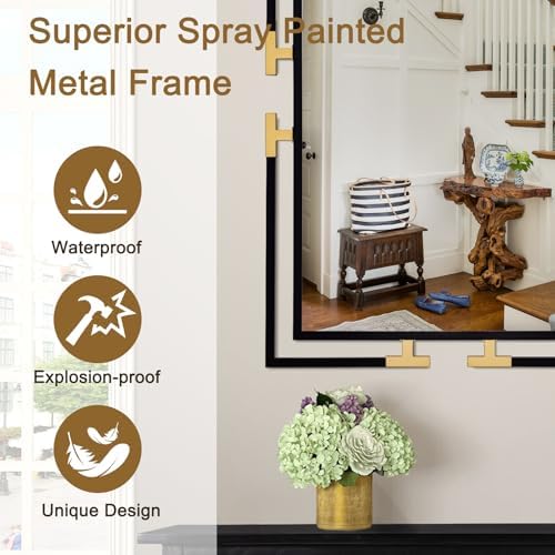 Large Mirror Wall Decor, Living Room, Horizontal/Vertical - Image 2