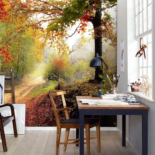 Trail Forest Leisure Timewall murals Woodland Tree Peel and Stick self Adhesive - Image 5