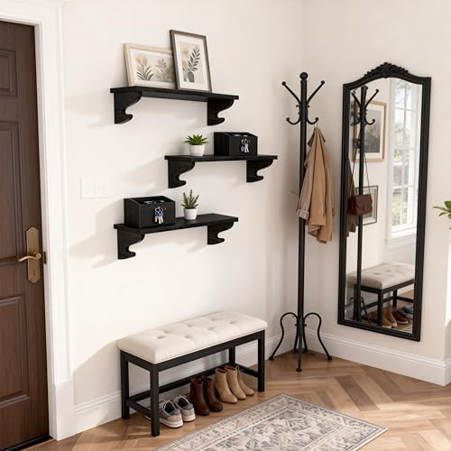 Alsonerbay 17-Inch Wood Floating Shelves - Image 5