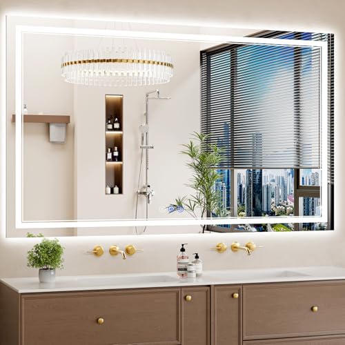 36"x60" LED Bathroom Mirror by WISSMIELSHOME