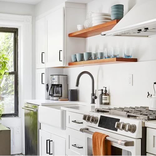 21" W x 30" H White Shaker Single-Door Kitchen Wall Cabinet - Image 2