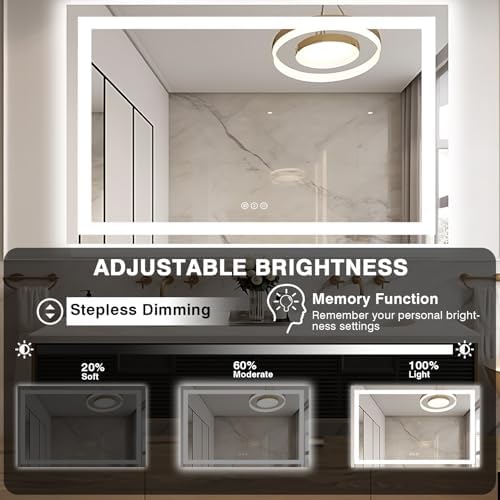 EchosLife 55"x40" Bathroom Mirror - Image 5
