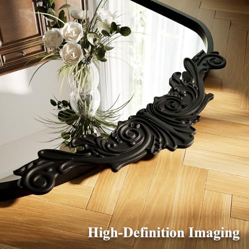 HARRITPURE 64"x21" Vintage Full Length Mirror, Arched Standing Mirror - Image 4