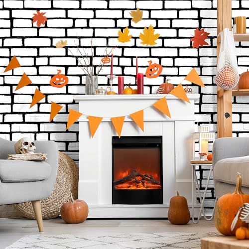 Chuangdi 2Pcs 4.5 x 9ft Brick Stone Backdrop Wallpaper Tablecloth - Image 5