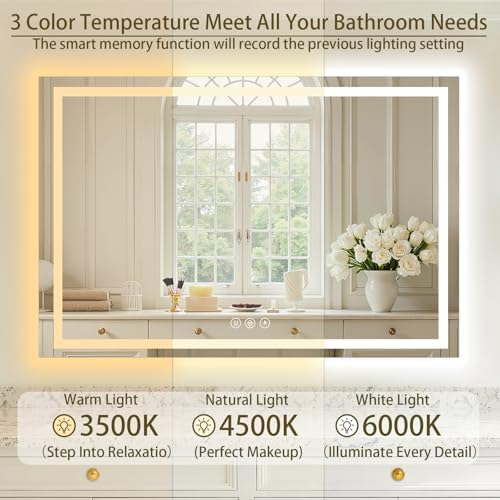36"x60" LED Bathroom Mirror - Image 4