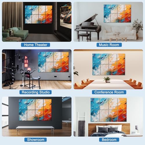 Decorative Acoustic Panels, 8 Pack - Image 4
