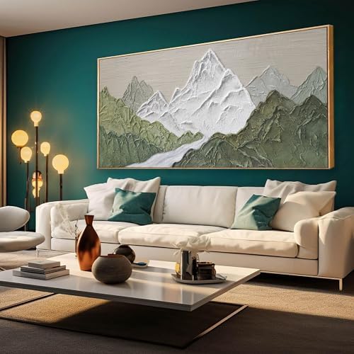 Large Abstract Wall Art For Living Room Canvas Art Wall Decor Bedroom Office by YISXINOAG
