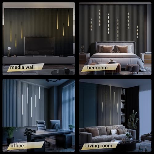 HAMRVL CCT Tunable 3000K-6500K Wall Panel Lights, 28 Mode, Slat Wall Lights - Image 6