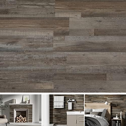 SINGULARWOOD Wall Panels, Peel&Stick Installation Vinyl Planks by SINGULARWOOD