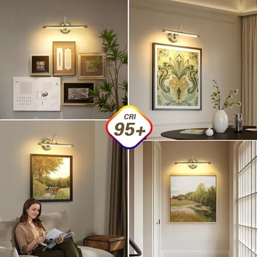JOOSENLUX Modern LED Picture Lights Fixtures, Art Decor Metal Artwork Mini - Image 5