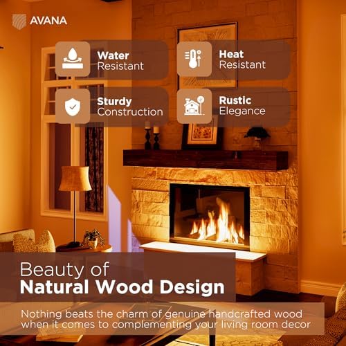 Avana Fireplace Mantel - Image 4
