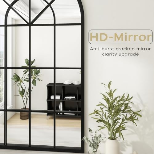 Dewfig Arched Wall Mirror - Image 5
