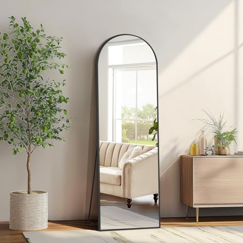 MELOMOIR 56"x18" Arched Full Length Mirror, Living Room by MELOMOIR