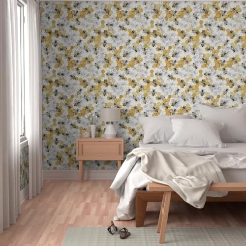 Spoonflower Endangered Species Peel and Stick Removable Wallpaper - Image 5