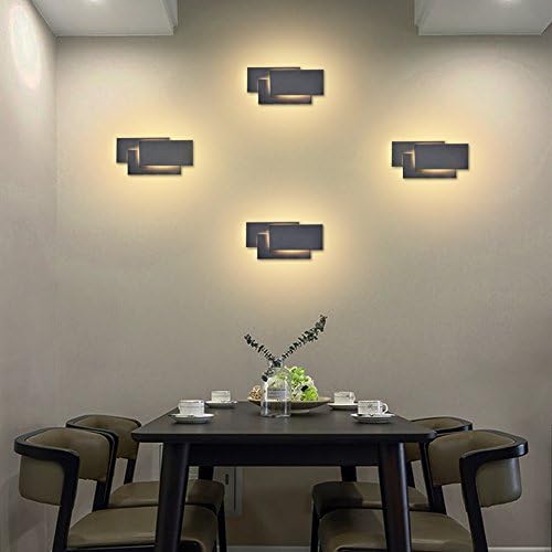 Ralbay Black Wall Sconces Indoor 24W Modern LED Wall Light - Image 5