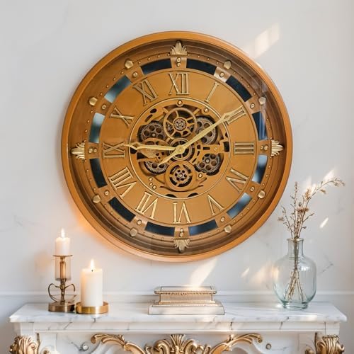 ImprovingLife The Gears Clock 26'' inch Wall Clock - Image 3