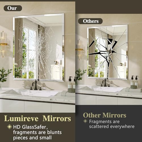 Frameless Bathroom Mirror - Image 6