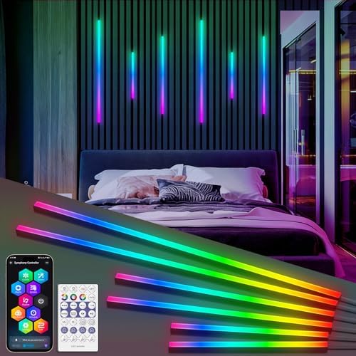 RGB+IC Led Recessed Lighting Kit Wall Panel Lights, DIY RGB Strip Lighting by Unknown