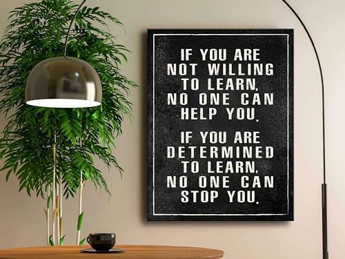 Ploceiny Inspirational Office wall art Motivational poster - Image 3
