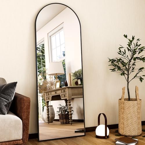 HARRITPURE 59"x16" Arched Full Length Mirror, Arch Floor Mirror by HARRITPUREHome