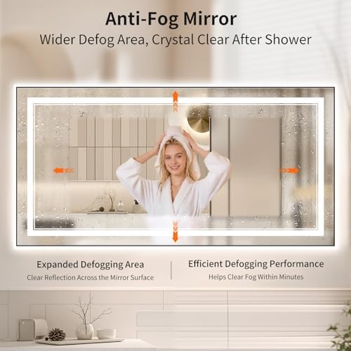 30"x60" LED Bathroom Mirror - Image 5
