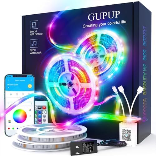 GUPUP LED Lights Strip 100 FT, LED Lights by GUPUP