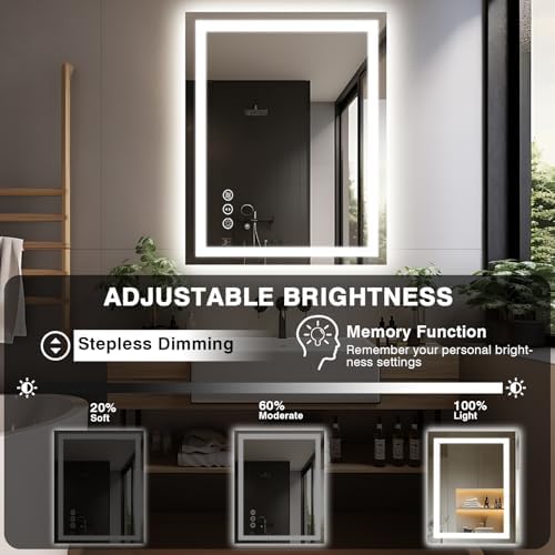 EchosLife 28"x36" LED Bathroom Mirrors - Image 5