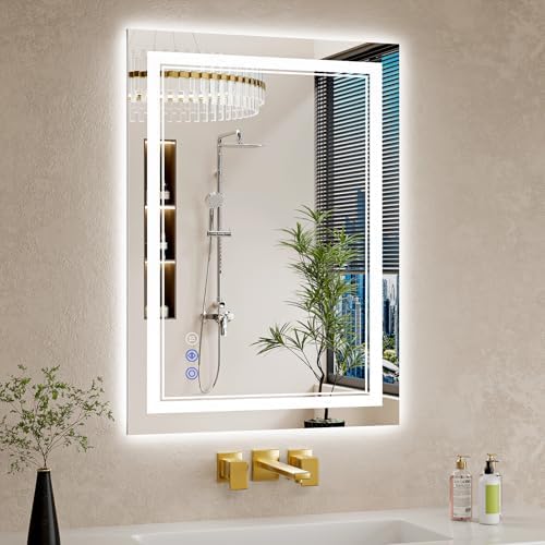 22"x30" LED Bathroom Mirror by WISSMIELSHOME