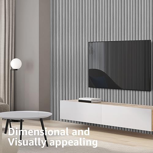 Art3d 96 x 6 Inch WPC 3D Wood Textured Slat Wall Panels - Image 3