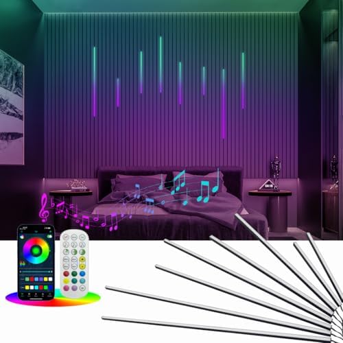 HAMRVL RGB+IC Smart Recessed Lighting Wall Panel Lights, APP & Remote Control by HAMRVL