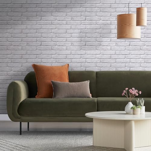 COMSTICKC 3D Faux Brick Wall Panel Peel and Stick Wall Covering - Image 2