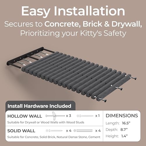 Cat Wall Shelf - Indoor & Outdoor by Pryde Pets - Image 4